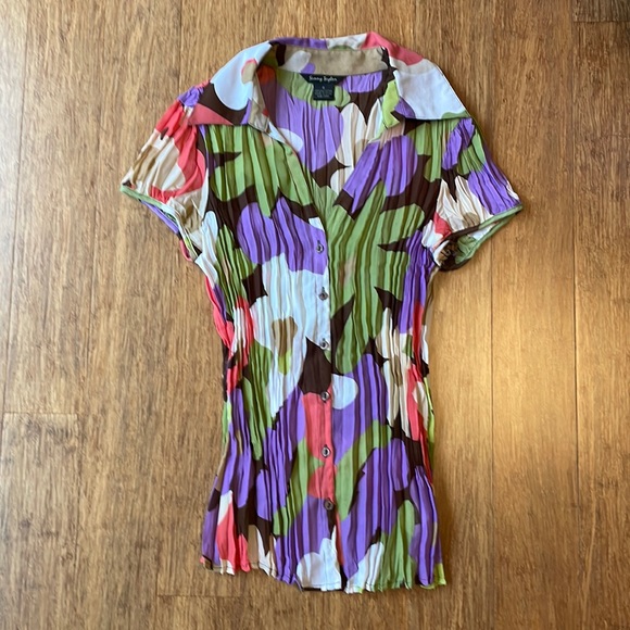 Sunny Taylor accordion top - Picture 1 of 3